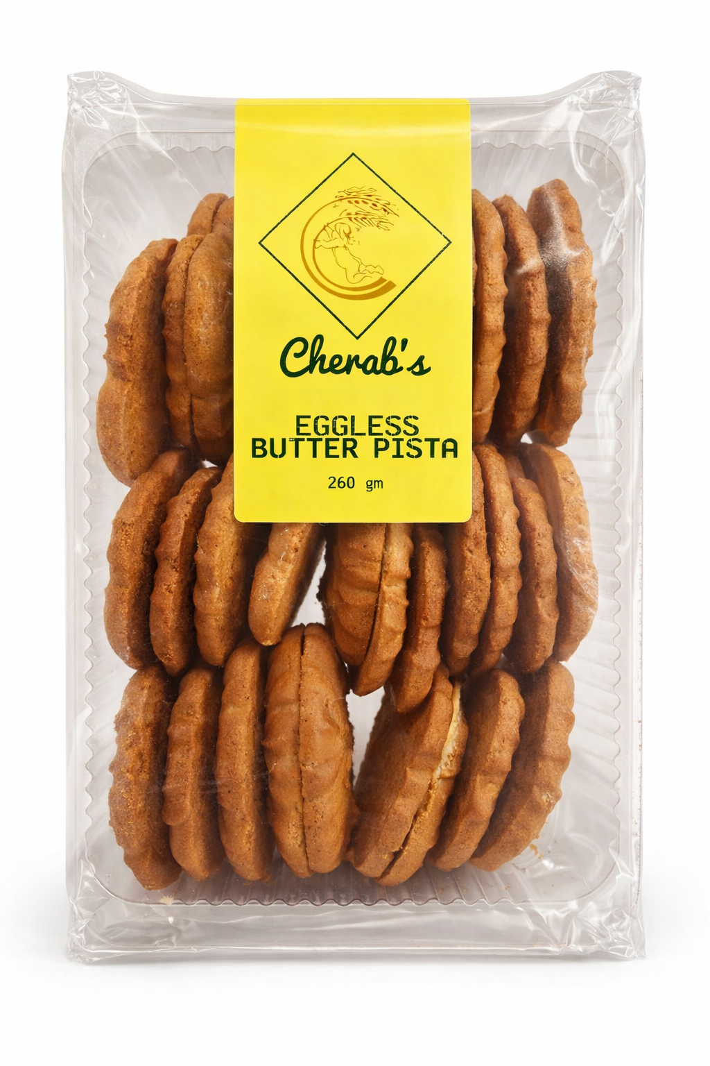 Eggless Butter Pista